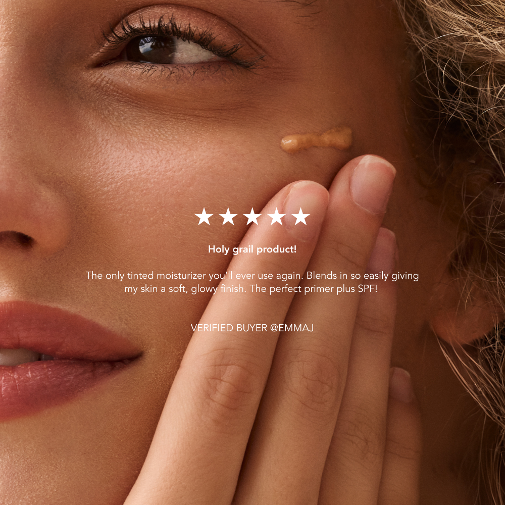 Face Glow Tinted Moisturizer Mineral SPF 50 with Vitamin C & Niacinamide